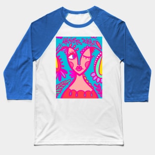 NEON GIRL Baseball T-Shirt